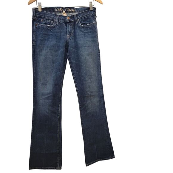 Ezra Fitch Women's Boot Cut Jeans Distressed Size 26 - Picture 1 of 8